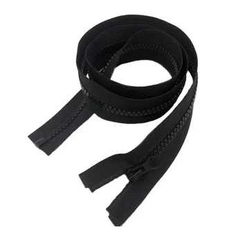 Užtrauktukas plastikinis Nr.5 45 cm, juodas