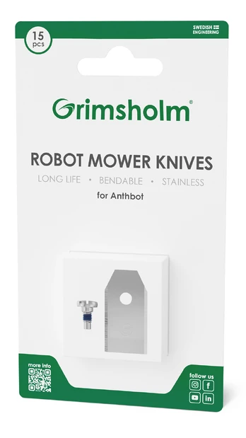 Peiliai vejos pjovimo robotui „Anthbot“, 15 vnt.