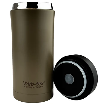 Web-tex termosinis puodukas 330ml coyote(smėlio) spalvos .