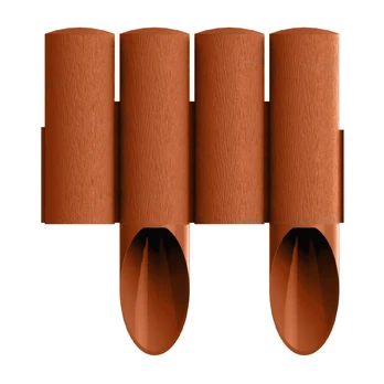 Sodo palisade Cellfast Standard 4 plytų raudona