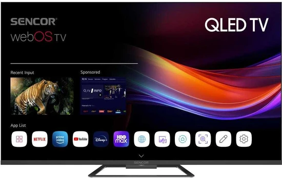 Televizorius SLE 55Q871B Q-SERIES WEBOS TV SENCOR