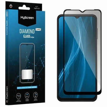 MyScreen Protector Grūdintas stiklas MyScreen Diamond Glass Edge Lite FG Honor 70 Lite juoda/juodas Full Glue