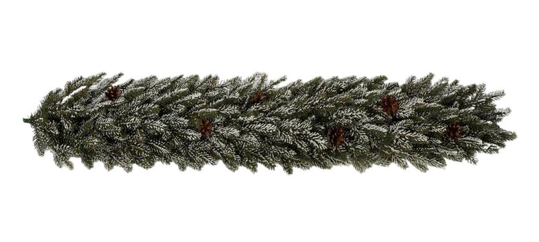 Dirbtinės eglės šakų girlianda Brigita, 1 m