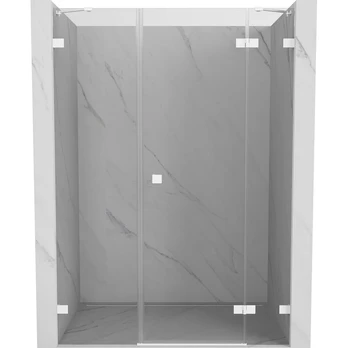 Dušo durys Mexen Lunar Right, 155 cm x 200 cm, balta