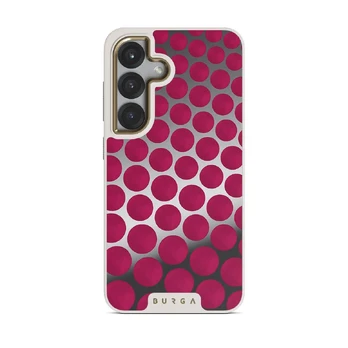 Reset Button - Samsung Galaxy S25 Case, Elite Mirror Light (Magnetic) / Gold