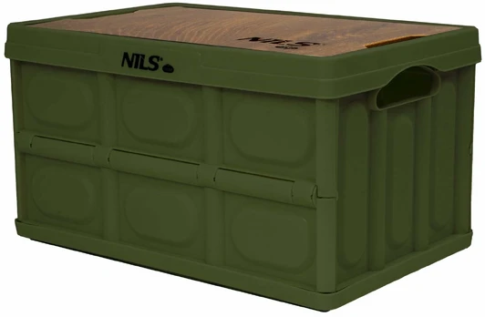 Daiktadėžė Nils Camp NCB4007, 22 cm, 9 l, žalia sp.