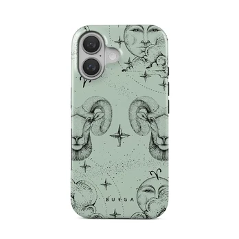 Aries - iPhone 16 Case, Tough (MagSafe) / N/A / Turquoise
