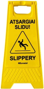 Įspėjamasis ženklas - Atsargiai slidu