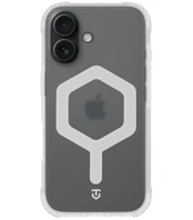 Dėklas Tactical MagForce Hexagon Cover for Apple iPhone 16 T-Baltas