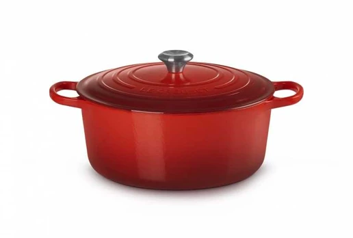 Le Creuset Ketaus puodas apvalus Ø34cm | 12L raudonas