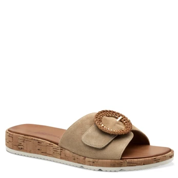 Šlepetės moterims, Smėlio, Slippers