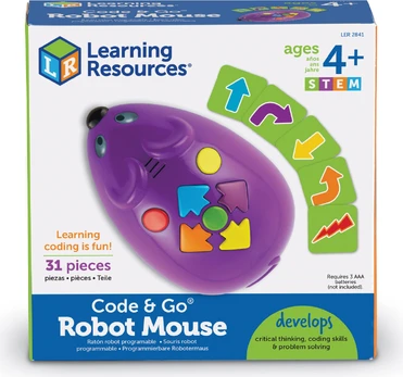 Learning Resources - Code & Go® Robot Mouse - (LSP2841-SCA)