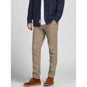 Jack & Jones Medžiaginės kelnės Marco Dave 12174307 Smėlio Slim Fit