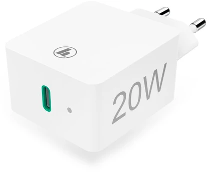 Hama Fast Charger Qualcomm 3.0/ 2.0 (White) 20W
