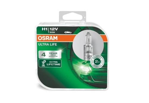 Osram lemputės ULTRA LIFE H1