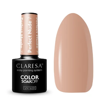 Hibridinis gelinis lakas CLARESA PERFECT NUDE 7, 5 g