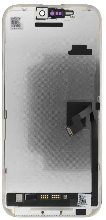 FixCell LCD Ekranas for IPHONE 16 PRO MAX SOFT OLED 120Hz (Diagnosable: Used)