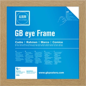 Abysse Album & Vinyl Frame - Oak