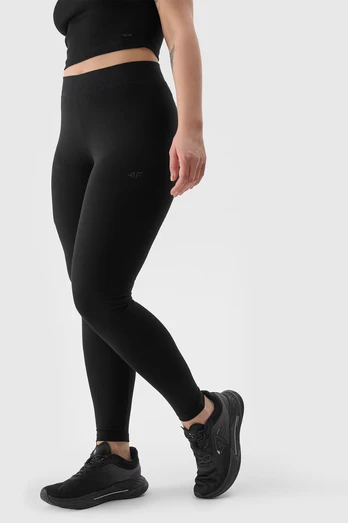 4F Legginsai juodos spalvos