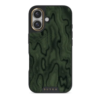 Pioneer - iPhone 16 Plus Case, Elite Dark (MagSafe) / Gold