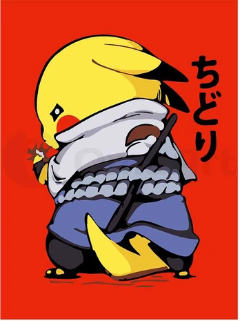 Omaart Pikachu Uchiha