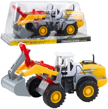 Lean Toys Construction Machine Backhoe Loader Movable Bucket