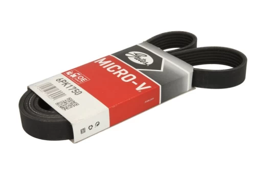 V formos rumbuoti diržai GATES 6PK1750