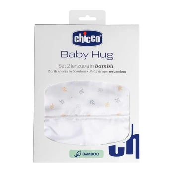 Baby Hug G/D bambuko lapų paklodė - Chicco