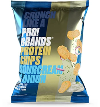Pro! Brands Protein Chips, Sour Cream &amp; Onion, 50 g