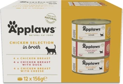 Applaws - Multipack Chicken selection in broth - 12x156g kaina