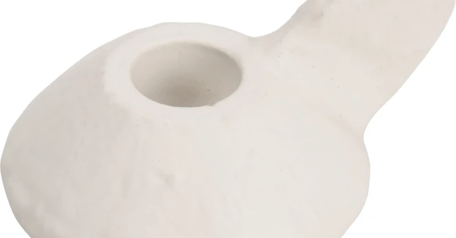 Žvakidė, baltos sp., 9 x 4 cm