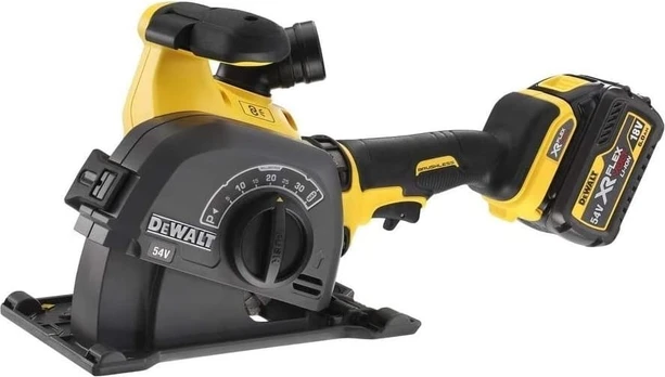DeWALT Kanalu freze 54V, 2 x 6Ah