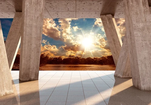 Fototapetas Artgeist Sunny Promenade, 150 cm x 105 cm