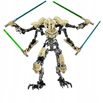 Konstruojama figūrėlė Generolas Grievous Star Wars Resteq, 186 d.