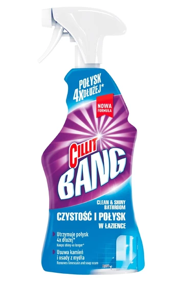 Cillit Bang Clean&Shiny Bathroom purškiamasis valiklis 750 ml