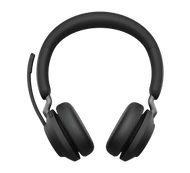 Jabra Evolve2 65 MS Stereo Belaidės ausinės, Bluetooth, USB-C, Juoda