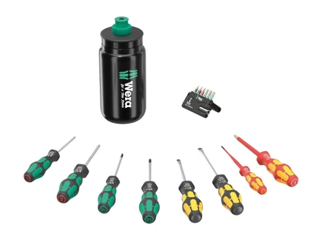 Screwdriver tool set. 9540 Kraftform XL Bottle Set, 17 pcs.
