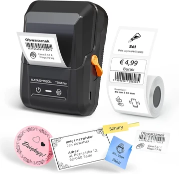 SUPVAN etikečių spausdintuvas Bluetooth, terminis, 20–50 mm, T50MProDE