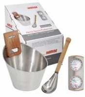 Pirties rinkinys nerūd.pl.. inox