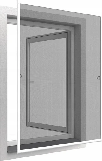 Easy Life Mako Aliuminio lango tinklelis nuo uodų 120x140 baltas
