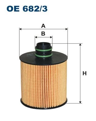 Alyvos filtras FILTRON OE682/3