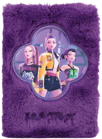 Kids Licensing K-Pop Demon Hunters A5 plush notebook
