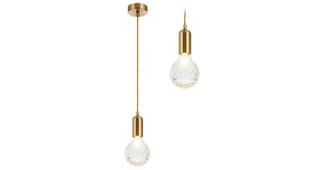 Pakabinamas Šviestuvas „Retro Gold“