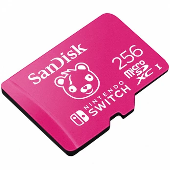 SanDisk Nintendo MicroSD UHS I Card - Fortnite Edition, Cuddle Team, 256GB