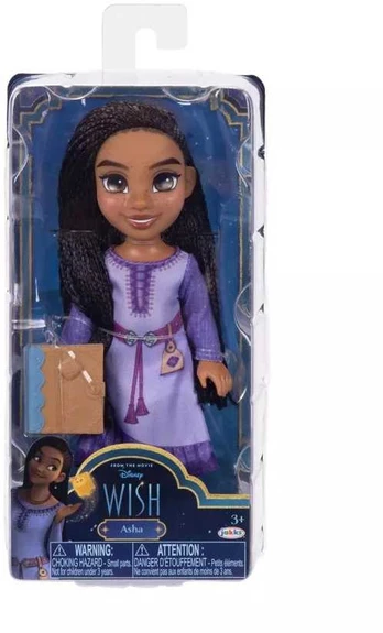 DISNEY PRINCESS WISH doll Asha, 16 cm