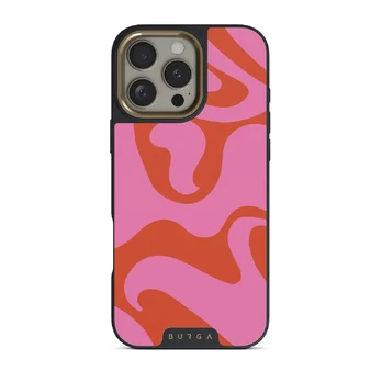 Ride The Wave - iPhone 16 Pro Max Case, Elite Dark (MagSafe) / Gold