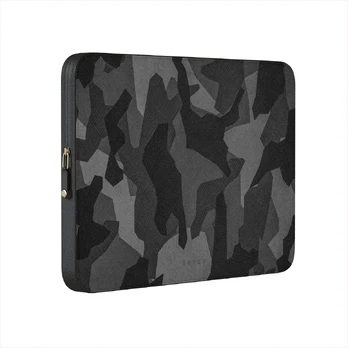 Night Black Camouflage - Laptop Sleeve, 16 inches