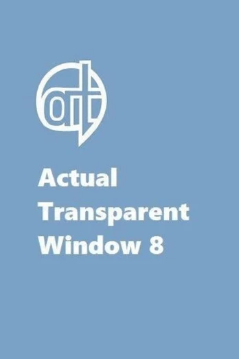 Actual Transparent Window 8