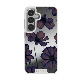 Velvet Night - Samsung Galaxy S25 Plus Case, Elite Mirror Light (Magnetic) / Silver