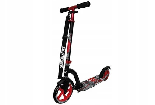 Juodas Jumbo II Stunt Motoroleris